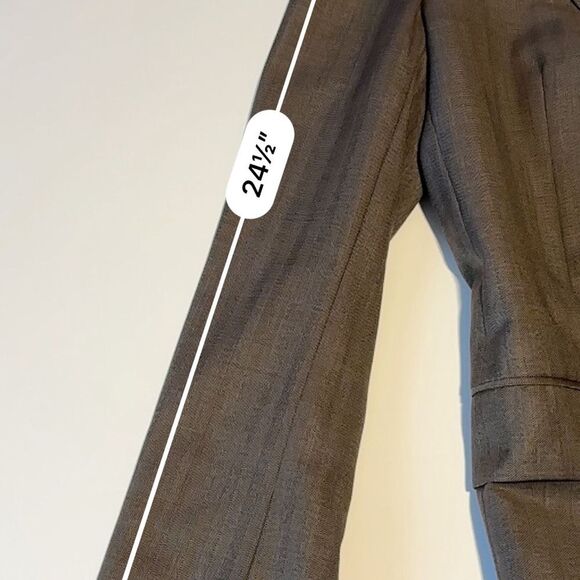 Hickey Freeman Regent Gray Sport Coat Jacket Blazer Men's size 44L 100% wool - Picture 9 of 9